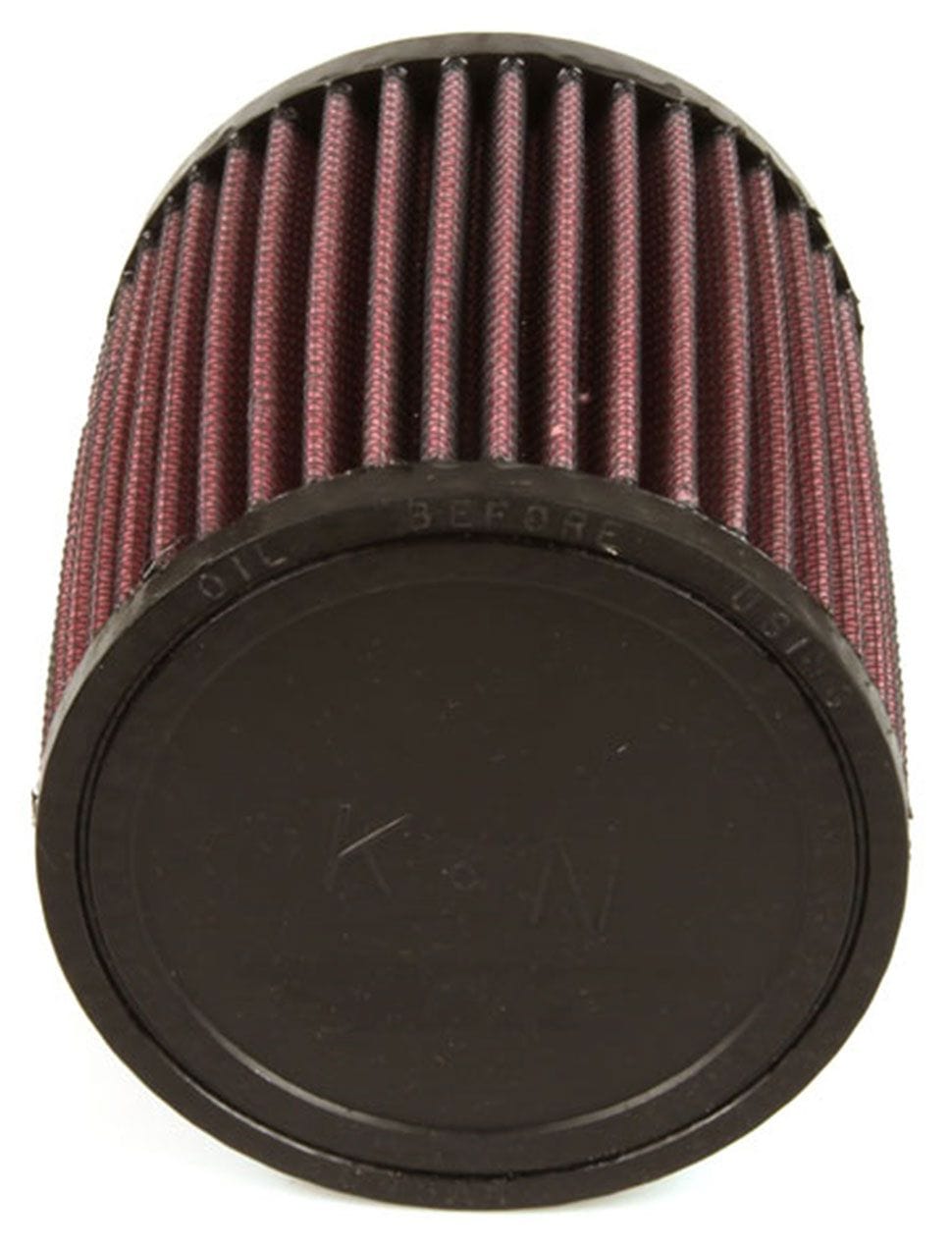 K&N 5 in (127 mm) H x 4.313 in (110 mm) OD - KNRB-0910 K&N K&N Universal Clamp On Filter Fits 3 in (76 mm) KNRB-0910 SR