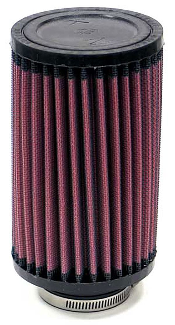 K&N 6 in (152 mm) H x 3.5 in (89 mm) OD - KNRA-0520 K&N K&N Universal Clamp On Filter Fits 2.063 in (52 mm) KNRA-0520 SR
