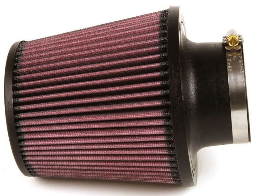 K&N 6 in (152 mm) H x 6 in (152 mm) Base OD x 4.625 in (117 mm) Top OD - KNRE-0930 K&N K&N Universal Clamp On Filter Fits 3 in (76 mm) KNRE-0930 SR