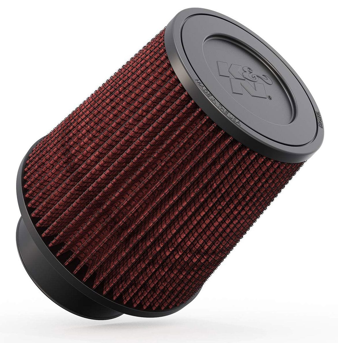 K&N 6 in (152 mm) H x 6 in (152 mm) Base OD x 4.625 in (117 mm) Top OD - KNRE-0950 K&N K&N Universal Clamp On Filter Fits 3.5 in (89 mm) KNRE-0950 SR