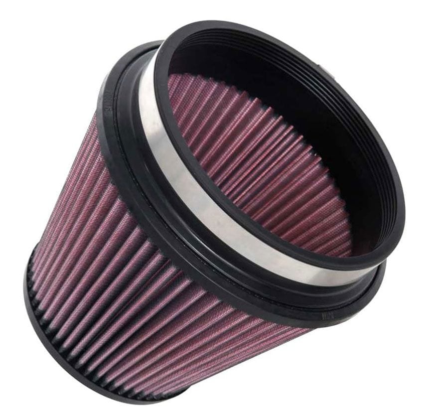 K&N 6 in (152 mm) H x 7.5 in (191 mm) Base OD x 5 in (127 mm) Top OD - KNRU-1036 K&N K&N Universal Clamp On Filter Fits 6 in (152 mm) KNRU-1036 SR