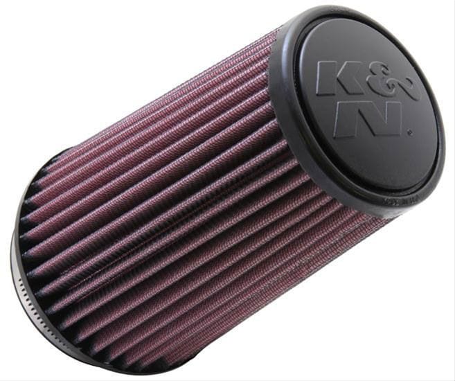 K&N 7 in (178 mm) H x 4.625 in (117 mm) Base OD x 3.5 in (89 mm) Top OD - KNRU-3130 K&N K&N Universal Clamp On Filter Fits 3.5 in (89 mm) KNRU-3130 SR