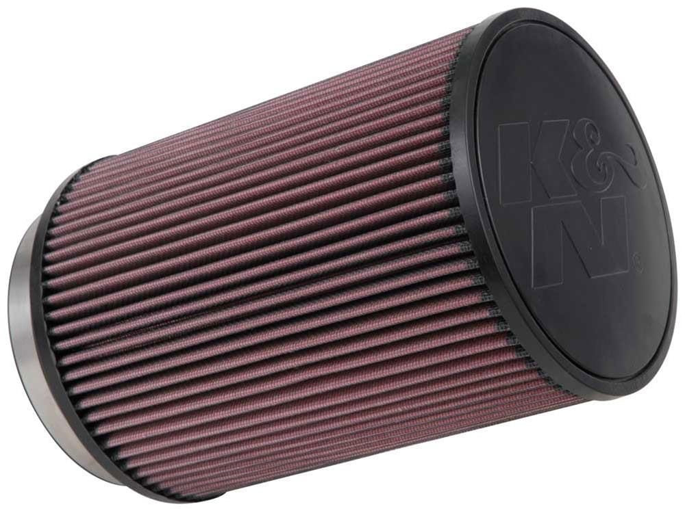 K&N 9 in (229 mm) H x 6.5 in (165 mm) OD - KNRU-3020 K&N K&N Universal Clamp On Filter Fits 5 in (127 mm) KNRU-3020 SR