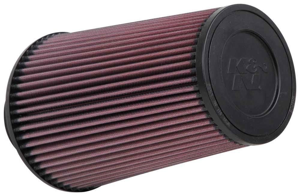 K&N 9 in (229 mm) H x 6 in (152 mm) Base OD x 4.625 in (117 mm) Top OD - KNRE-0810 K&N K&N Universal Clamp On Filter Fits 3 in (76 mm) KNRE-0810 SR