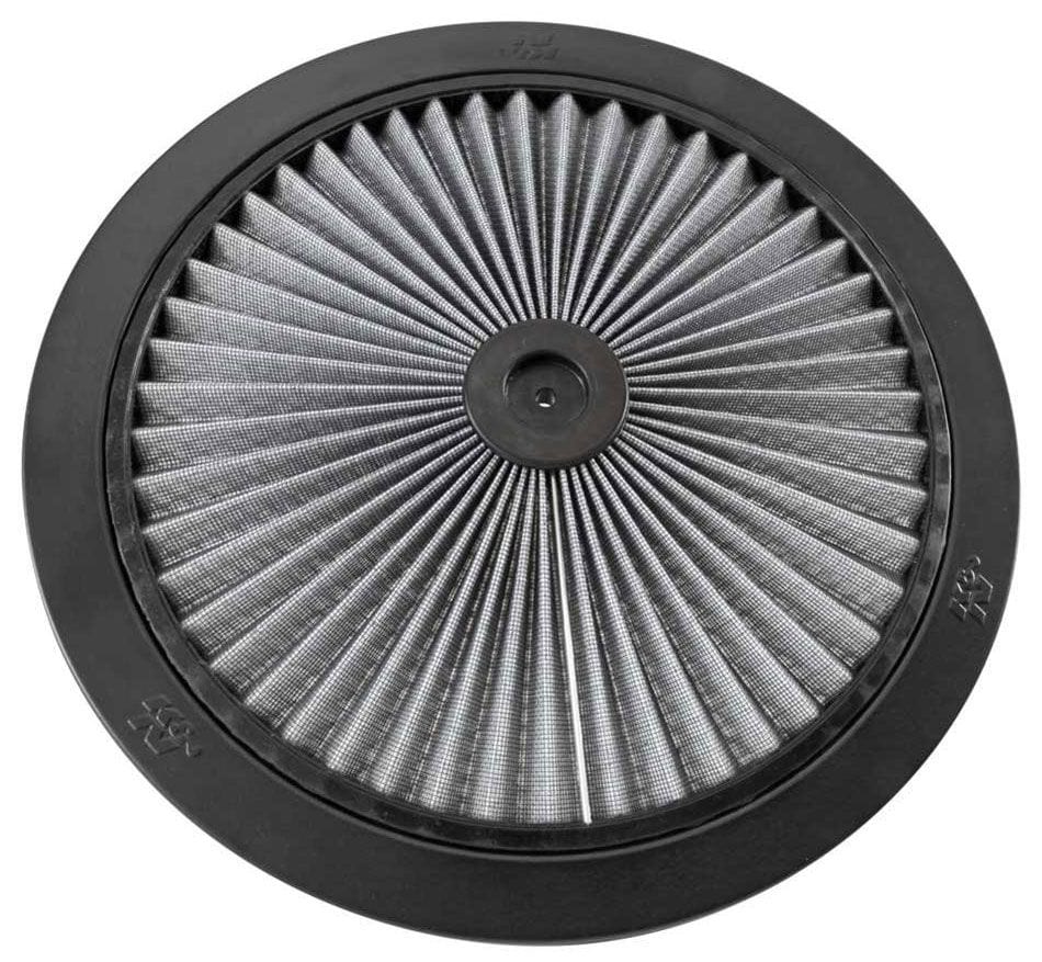 K&N Fits 14" OD, Black - KN66-1400R K&N K&N X-Stream Race Top Plate Filter KN66-1400R SR