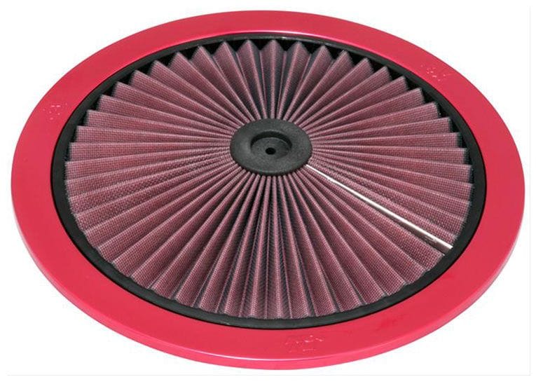 K&N Fits 14" OD, Red - KN66-1401XR K&N K&N X-Stream Top Plate Filter KN66-1401XR SR