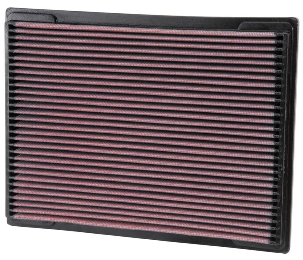 K&N Fits 1993-2012 Mercedes C1800, C200, C220, C250, C36 AMG, SLR & Mclaren - KN33-2703 K&N K&N Replacement Panel Filter KN33-2703 SR