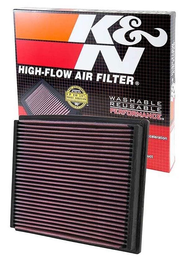 K&N Fits 1994-2008 Audi A4, A6, Volkswagen Passat & Skoda - KN33-2125 K&N K&N Replacement Panel Filter KN33-2125 SR