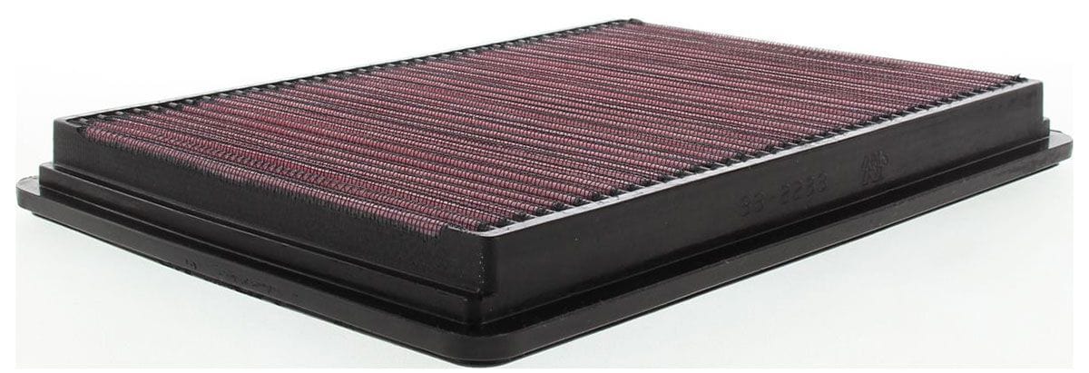 K&N Fits 2001-2010 Jeep Liberty, Commander, Cherokee & Grand Cherokee - KN33-2233 K&N K&N Replacement Panel Filter (A1413) KN33-2233 SR