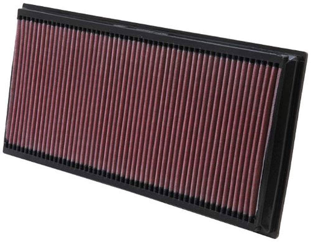 K&N Fits 2002-2015 Volkswagen Touareg, Porsche Cayene, Audi Q7, Land Rover Range Rover - KN33-2857 K&N K&N Replacement Panel Filter KN33-2857 SR