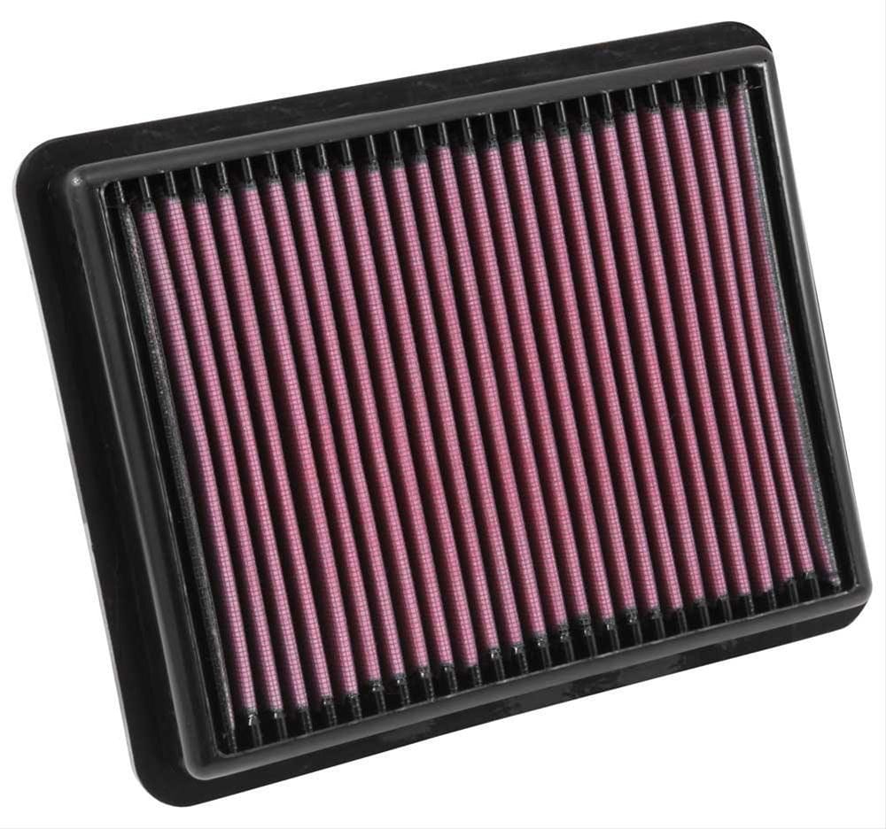K&N Fits 2012-2016 Mazda 3, 6, CX-5 Diesel 2.2L L4 & CX-9 F/I 2.5L L4 - KN33-3024 K&N K&N Replacement Panel Filter KN33-3024 SR