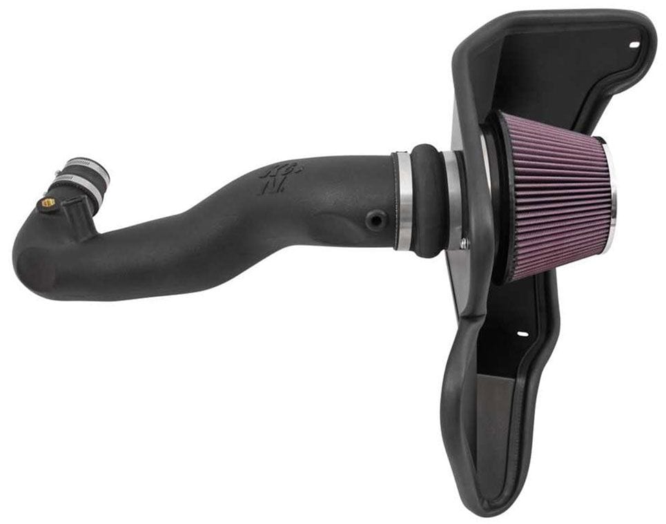 K&N Fits 2015-17 Ford Mustang 2.3L EcoBoost 4cyl - KN63-2589 K&N K&N 63 Series Air-Charger Air Intake Kit KN63-2589 SR