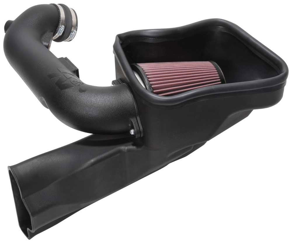 K&N Fits 2018 Ford Mustang GT 5.0L V8 F/I - KN63-2605 K&N K&N 63 Series Air-Charger Air Intake Kit KN63-2605 SR