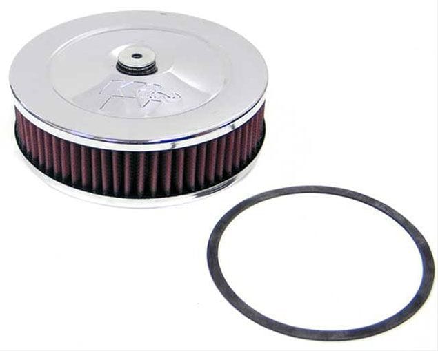 K&N Fits Neck Size 5-1/8" (130 mm) - KN60-1320 K&N K&N Chrome Custom Air Cleaner Assembly 7 x 2" KN60-1320 SR