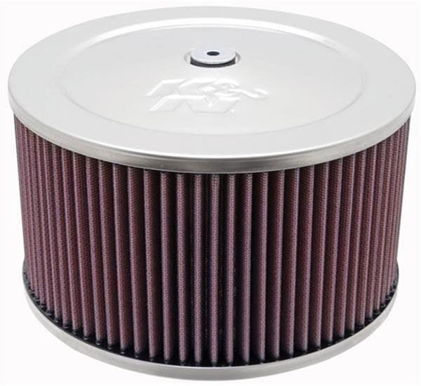 K&N Fits Neck Size 5-1/8" (130 mm) - KN60-1365 K&N K&N S/S Custom Air Cleaner Assembly 9 x 5" KN60-1365 SR