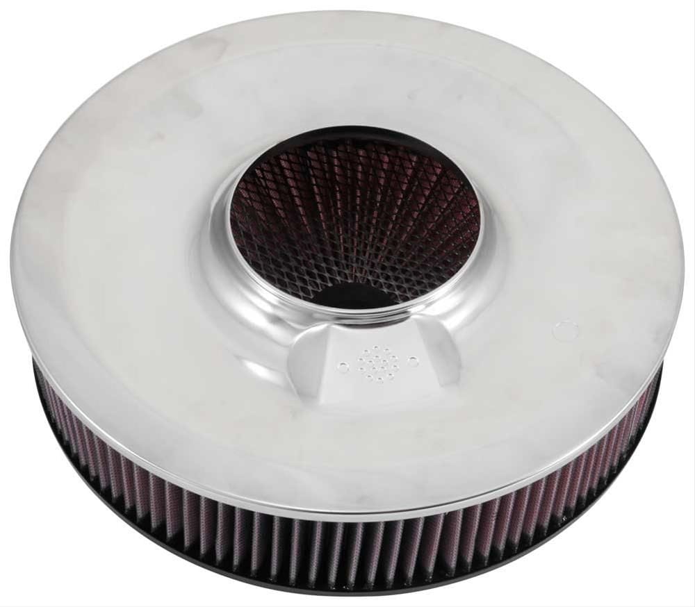K&N Fits Neck Size 5-1/8" - KN66-3010 K&N K&N Custom Air Filter Assembly 14 OD x 3" H KN66-3010 SR