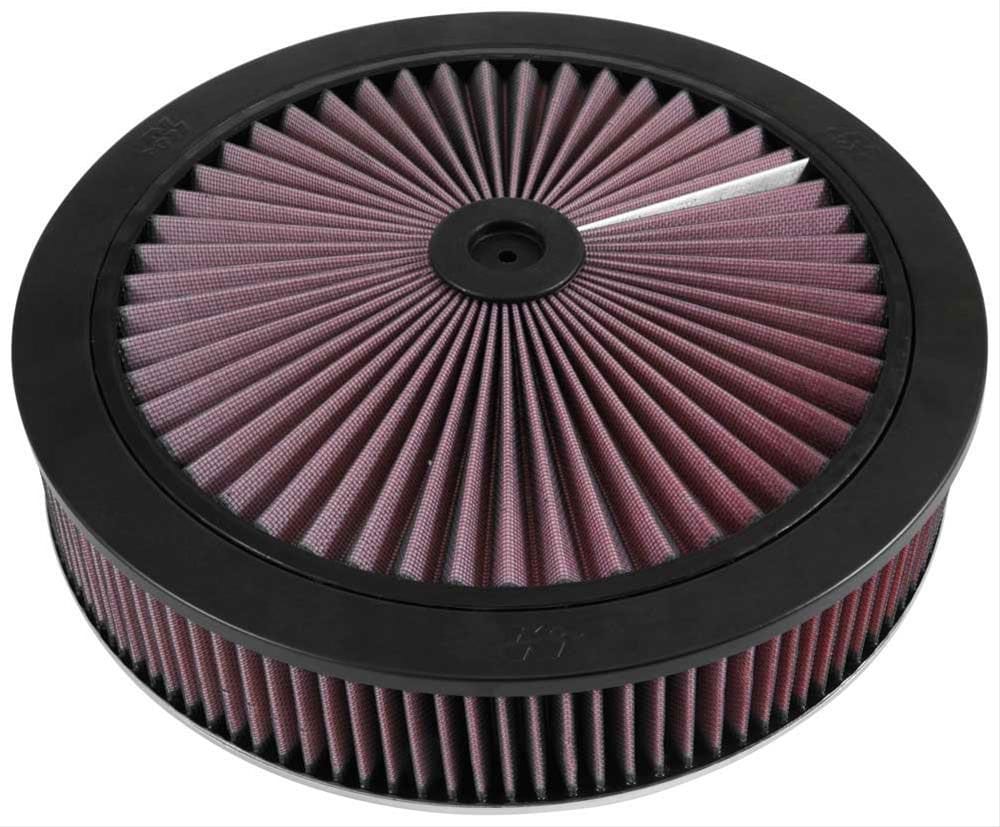 K&N Fits Neck Size 5-1/8" - KN66-3010 K&N K&N Custom Air Filter Assembly 14 OD x 3" H KN66-3010 SR