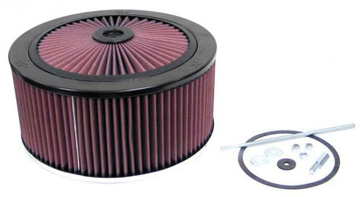K&N Fits Neck Size 5-1/8" - KN66-3130 K&N K&N Custom Air Filter Assembly 11 OD x 5" H KN66-3130 SR