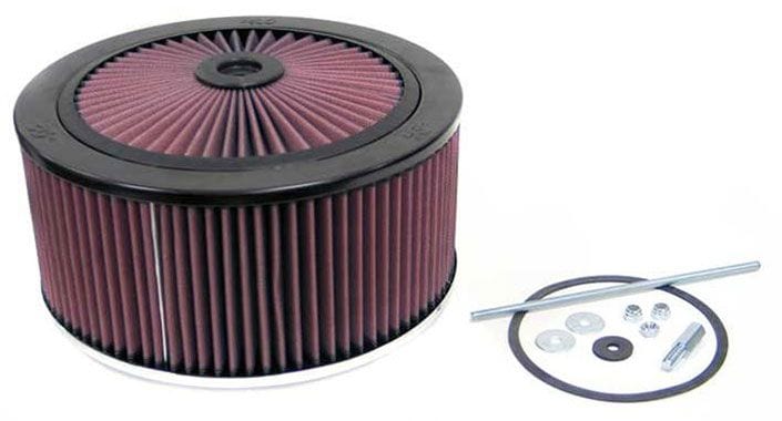 K&N Fits Neck Size 7-5/16" Dominator - KN66-3140 K&N K&N Custom Air Filter Assembly 11 OD x 3-1/2" H KN66-3140 SR