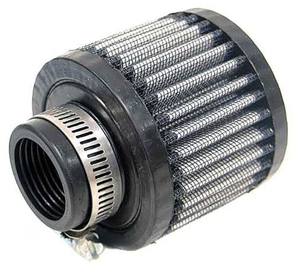 K&N With 1-1/4" (32mm) Hole - KN62-1380 K&N K&N Clamp-On Vent Filter 3 OD x 2-1/2 H KN62-1380 SR