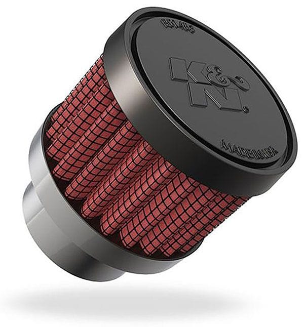 K&N With 3/4" (19mm) Hole - KN62-1560 K&N K&N Clamp-On Vent Filter 1-3/8 OD x 1-1/8 H KN62-1560 SR