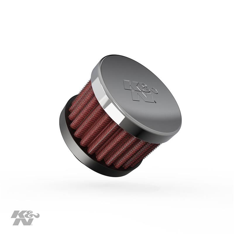 K&N With 5/8" (16mm) Hole - KN62-1340 K&N K&N Clamp-On Vent Filter 2 OD x 1-1/2 H KN62-1340 SR