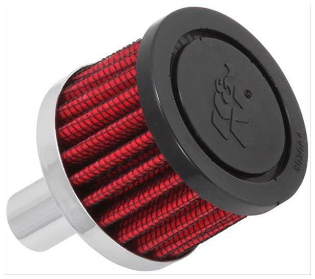 K&N With 5/8" (16mm) Tube - KN62-1020 K&N K&N Push-In Vent Filter 2 OD x 1-1/2 H KN62-1020 SR