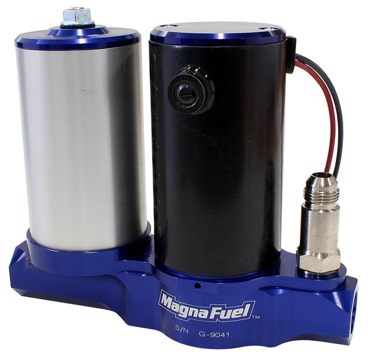 MAGNAFUEL -10AN In &: Out With -8AN Bypass, 750 HP, 18 Psi With Filter MagnaFuel Magnafuel QuickStar 275 Carburetted Series Fuel Pump WIMP4550 SR