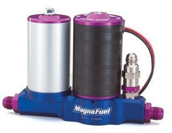 MAGNAFUEL -10AN In &: Out With -8AN Bypass, 950 HP, 25-36 Psi With Filter MagnaFuel Magnafuel QuickStar 300 Carburetted Series Fuel Pump WIMP4650 SR