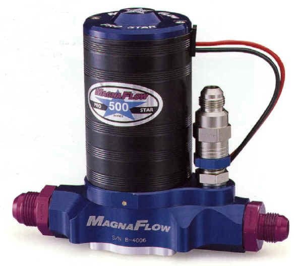 MAGNAFUEL -12AN In &: Out With -8AN Bypass, 2000 HP, 25-36 Psi, No Filter MagnaFuel Magnafuel ProStar 500 Carburetted Series Fuel Pump WIMP4401 SR
