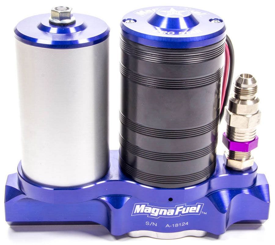 MAGNAFUEL -12AN In &: Out With -8AN Bypass, 2000 HP, 25-36 Psi With Filter MagnaFuel Magnafuel ProStar 500 Carburetted Series Fuel Pump WIMP4450 SR