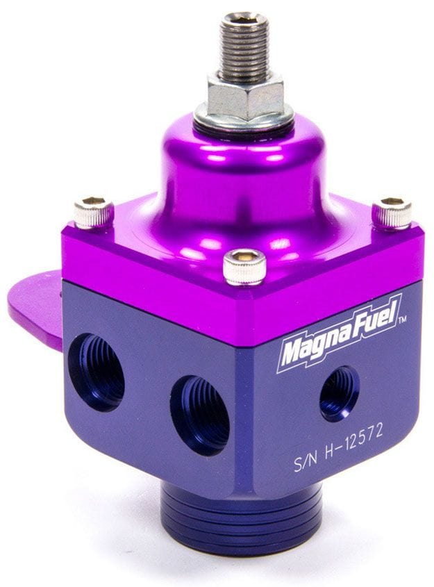 MAGNAFUEL x1 -10AN In, x4 -6AN Out, 1600+ HP, 4-12 Psi MagnaFuel Magnafuel 4 Port Fuel Regulator WIMP9433 SR