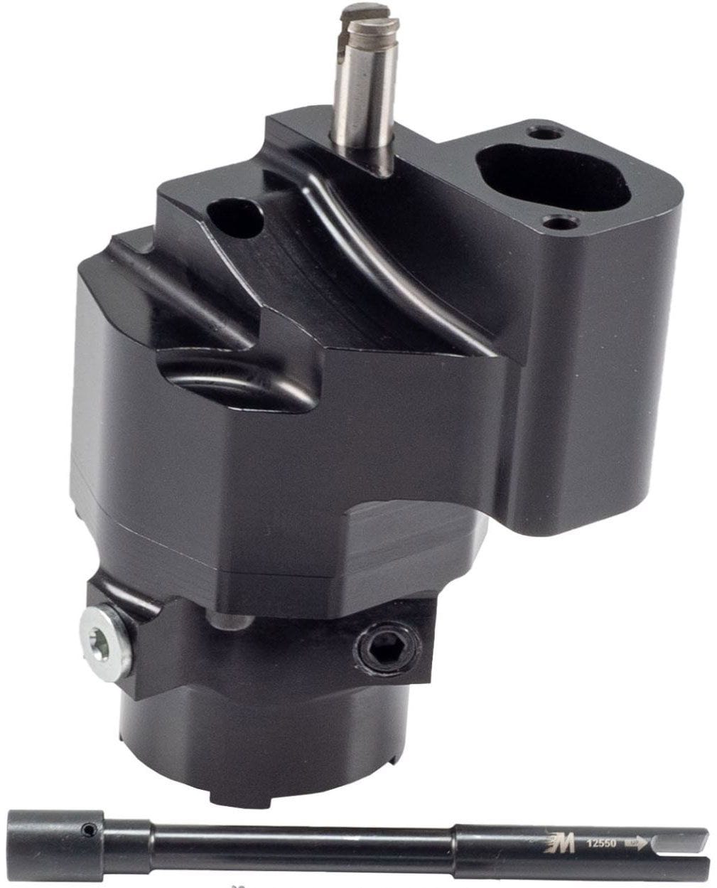 MELLING High Volume Suit SB Chev With 8-1/4" Deep Oil Pans Melling Billet Street/Strip Shark Tooth Oil Pump ME10050ST-825SS SR