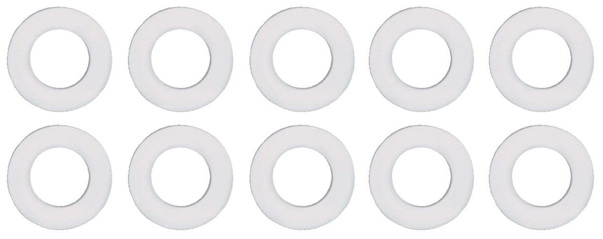 MOROSO 1/2" I.D x 7/8" O.D, 10-Pack Moroso Nylon Drain Plug Washers MO97011 SR