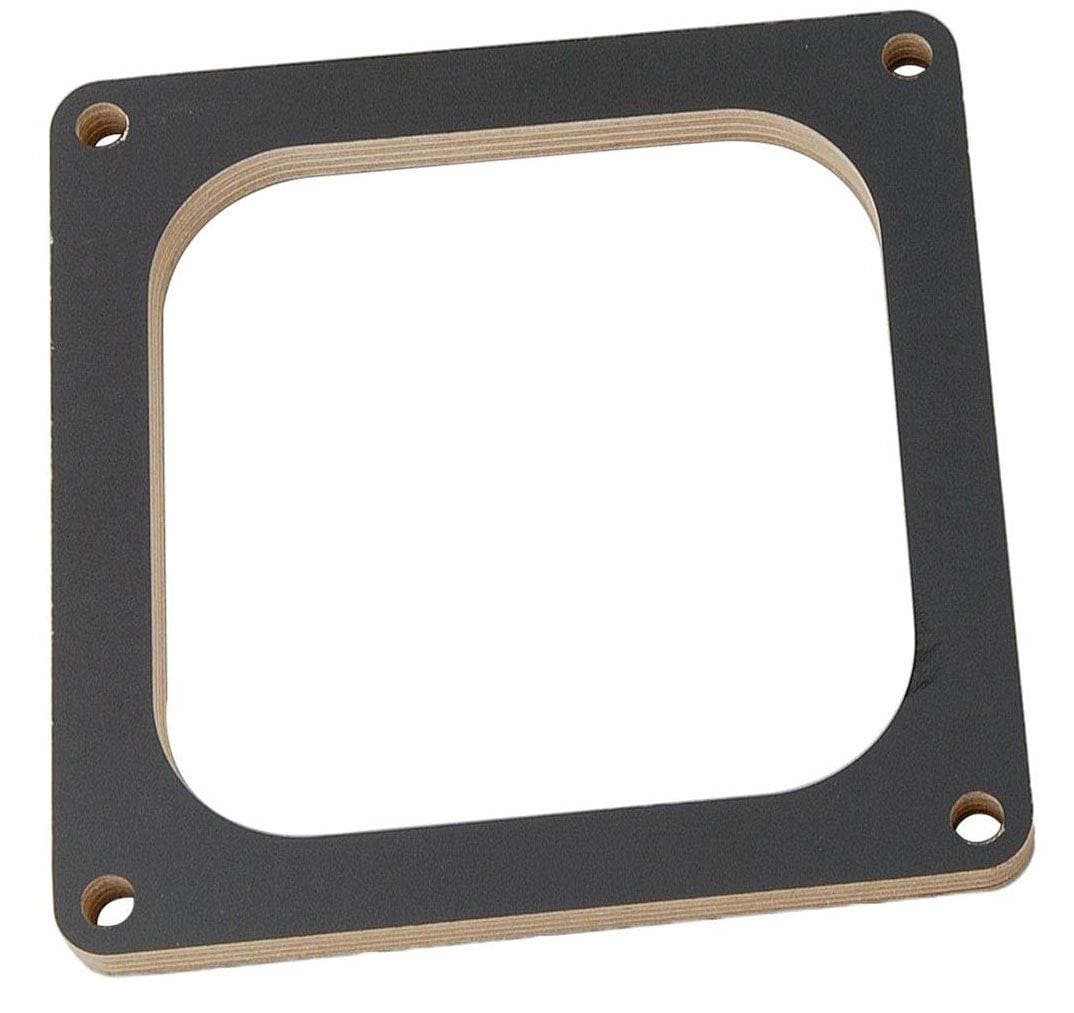 MOROSO 1/2" Thick Open Center Suits 4500 Series Holley Carburettors Moroso Laminated Wood Carburettor Spacer MO65016 SR