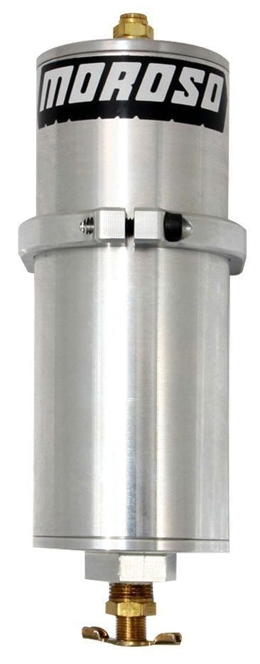 MOROSO Aluminium With Billet Bracket, 9" H x 3" O.D Moroso Radiator Recovery Tank MO85505 SR