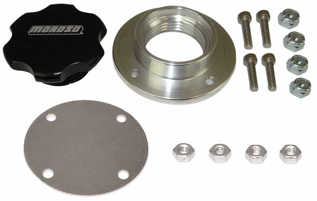 MOROSO Bolt-In With 1.250" Filler Hole Moroso Valve Cover Oil Filler Kit MO68485 SR