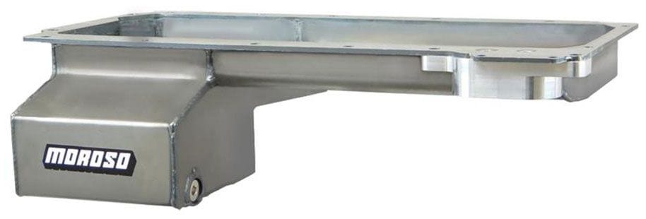 MOROSO Front Pick Up Suit Chev LS Series Moroso Oil Pan, Fabricated Steel, 6" Deep, 6.15L MO20146 SR