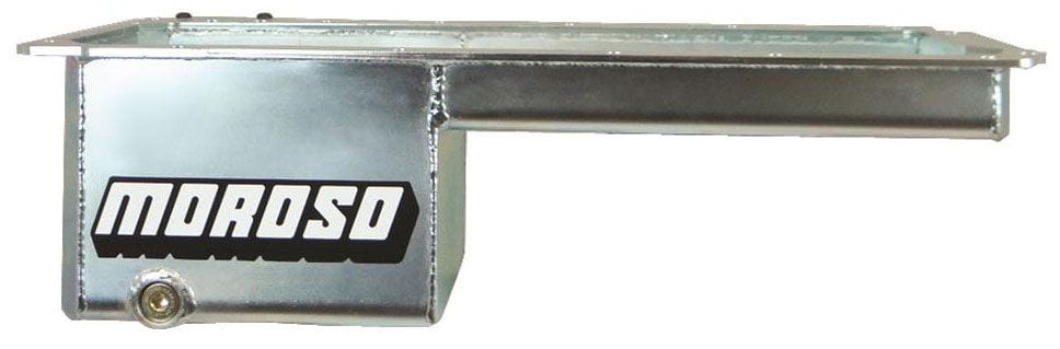 MOROSO Rear Pan Pick Up Suit Chev LS Series Moroso Oil Pan, Fabricated Steel, 6" Deep, 4.73L MO20145 SR