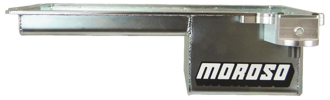 MOROSO Rear Pan Pick Up Suit Chev LS Series Moroso Oil Pan, Fabricated Steel, 6" Deep, 4.73L MO20145 SR