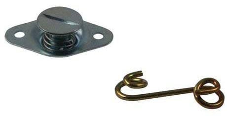 MOROSO Steel Flush Head Self-Ejecting Fastener, 5/16" x .400", Short Body, G Moroso Dzus Fasteners With Springs MO71440 SR