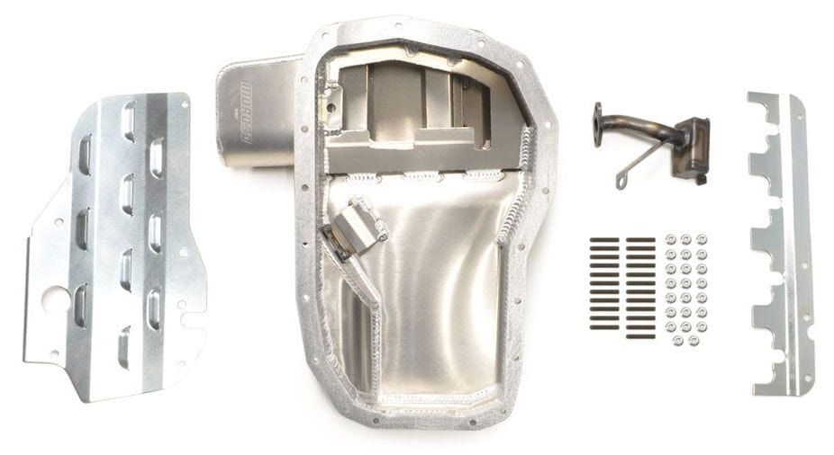 MOROSO Suit 2001-2007 Mitsubishi EVO 7, 8, 9 Moroso Road Race Oil Pan, Fabricated Aluminium, 6.15L MO20967 SR