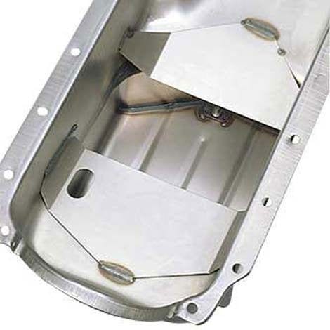 MOROSO Suit most production chassis Chrysler 360, Non-360 Magnum Moroso Wet Sump Oil Pan, 10" Deep MO20730 SR