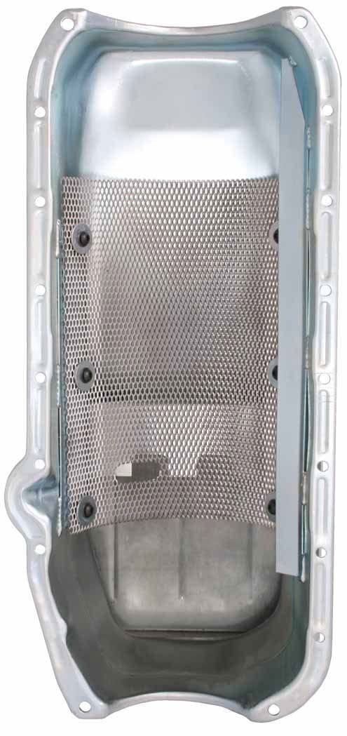 MOROSO Suit SB Chev Pre 1980, L/H Dipstick, 2-Piece Main Moroso Oil Pan, Steel, 8-1/4" Deep, 6.6L MO20191 SR