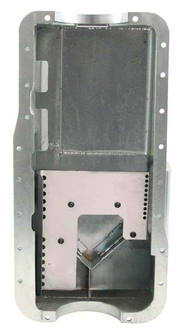 MOROSO Suit SB Ford 289-302W With 4-Bolt Block F & R Caps, Dart & Ford Racin Moroso Wet Sump Oil Pan, Steel, 8" Deep, 6.6L MO20535 SR