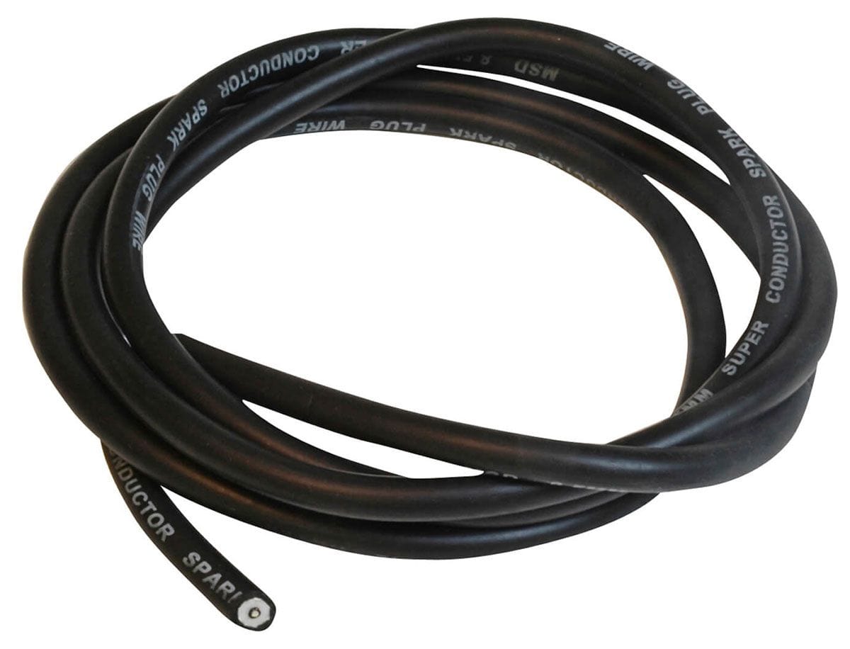 MSD 100ft roll, Black, 8.5mm MSD Bulk Super Conductor Ignition Lead MSD34043 SR