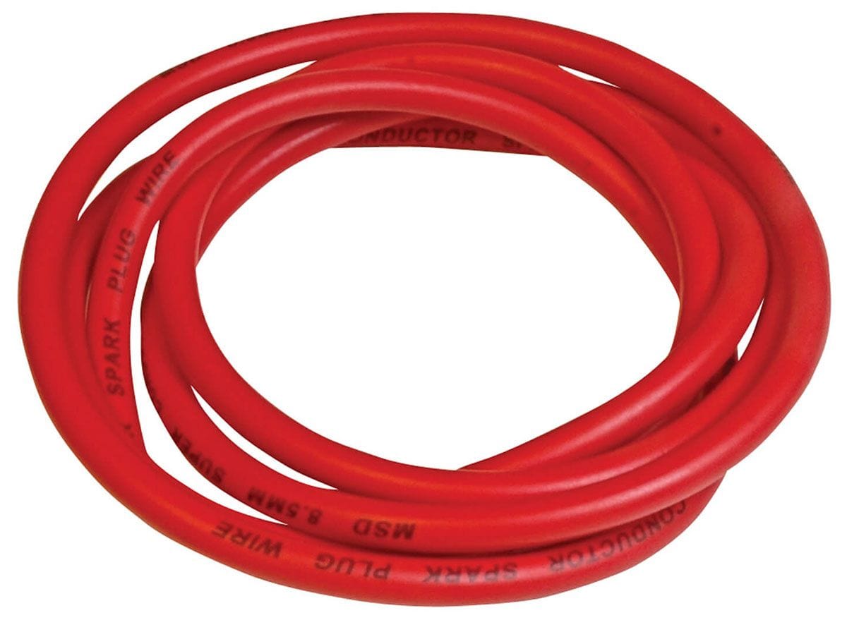 MSD 300ft roll, Red, 8.5mm MSD Bulk Super Conductor Ignition Lead MSD34059 SR