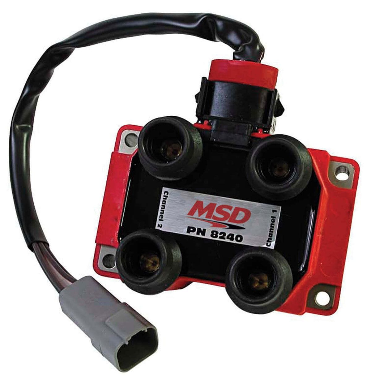 MSD 4 tower high output coil designed exclusively for the MSD Programmabl MSD Ford DIS Coil Pack for Midget Ignition MSD8240 SR
