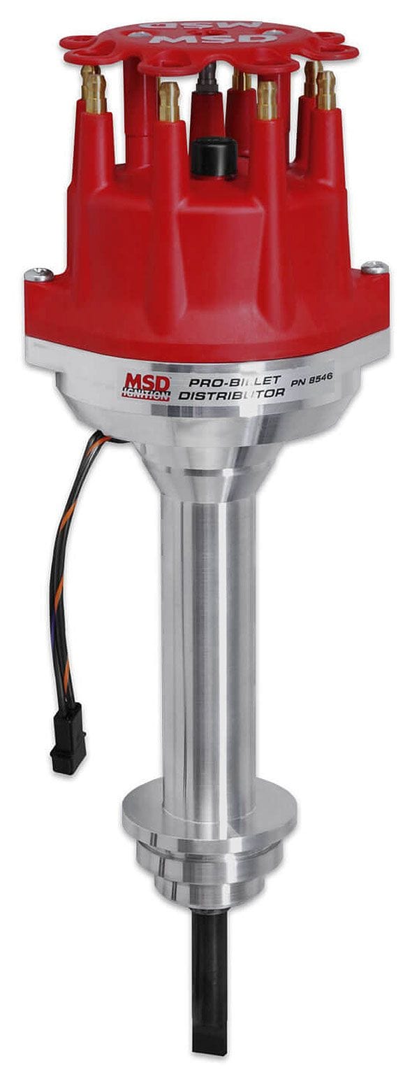 MSD Chrysler 413-426-440, Big Block B, Magnetic Trigger, Mechanical Advan MSD Pro-Billet Distributor MSD8546 SR