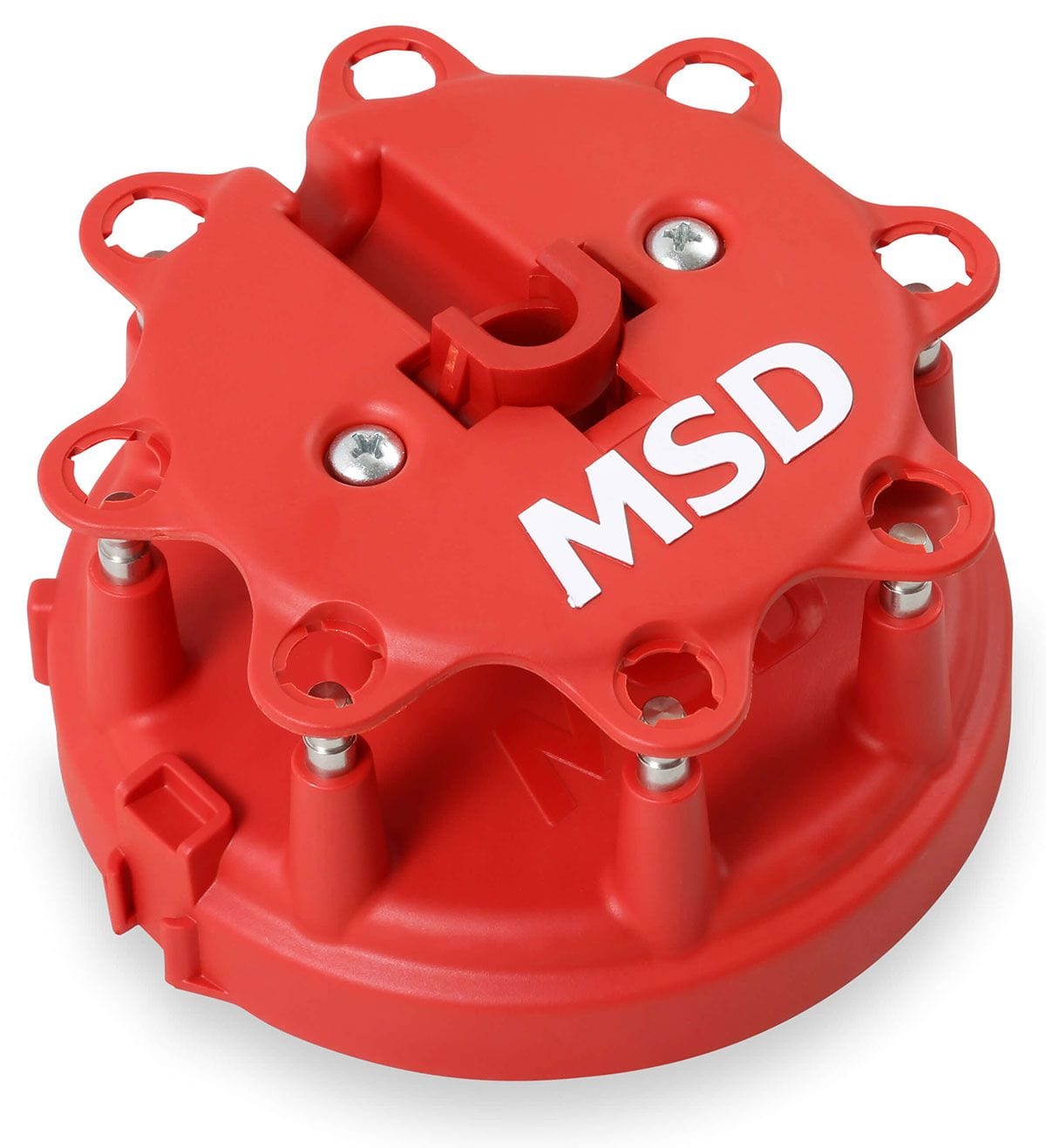 MSD For OEM Ford HEI 5.0L EFI 1986-98, Red MSD Distributor Cap and Rotor Kit MSD8482 SR